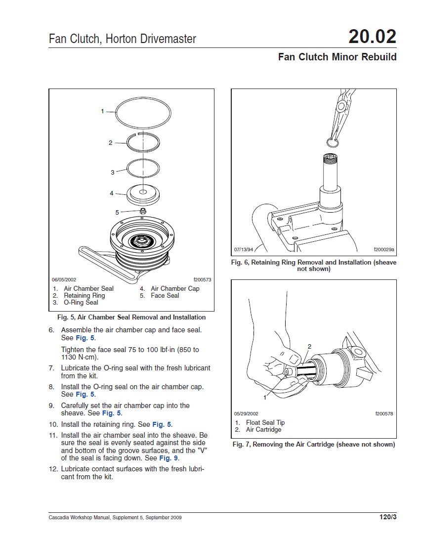 Freightliner Cascadia CA125 Service Workshop Manual - Image 4