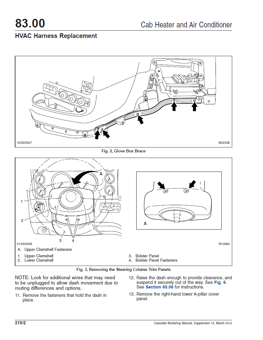 Freightliner Cascadia CA125 Service Workshop Manual - Image 5