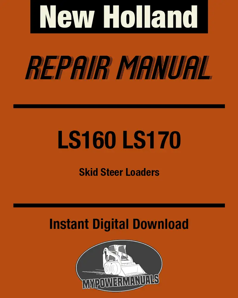 New Holland LS160 LS170 repair manual PDF