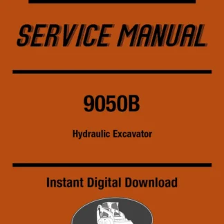 Case 9050B excavator service repair manual MPMS