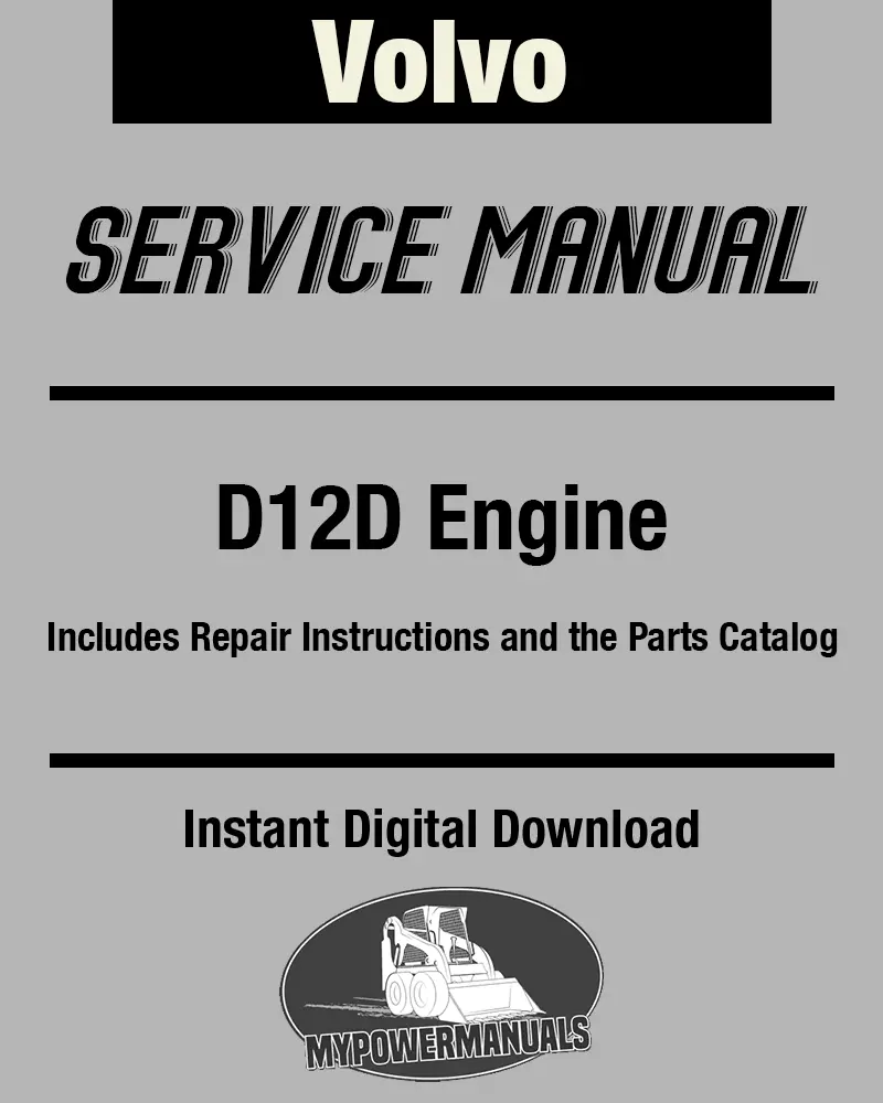 Volvo D12 engine service repair manual PDF